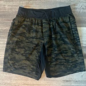 Lululemon Camo Pacebreaker 9” Inseam Athletic Shorts